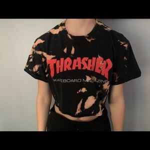 DIY Thrasher Crop Tee!